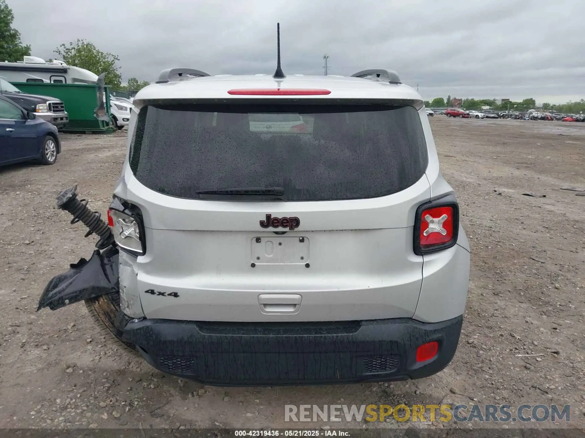 15 Photograph of a damaged car ZACNJBBB0LPL76965 JEEP RENEGADE 2020