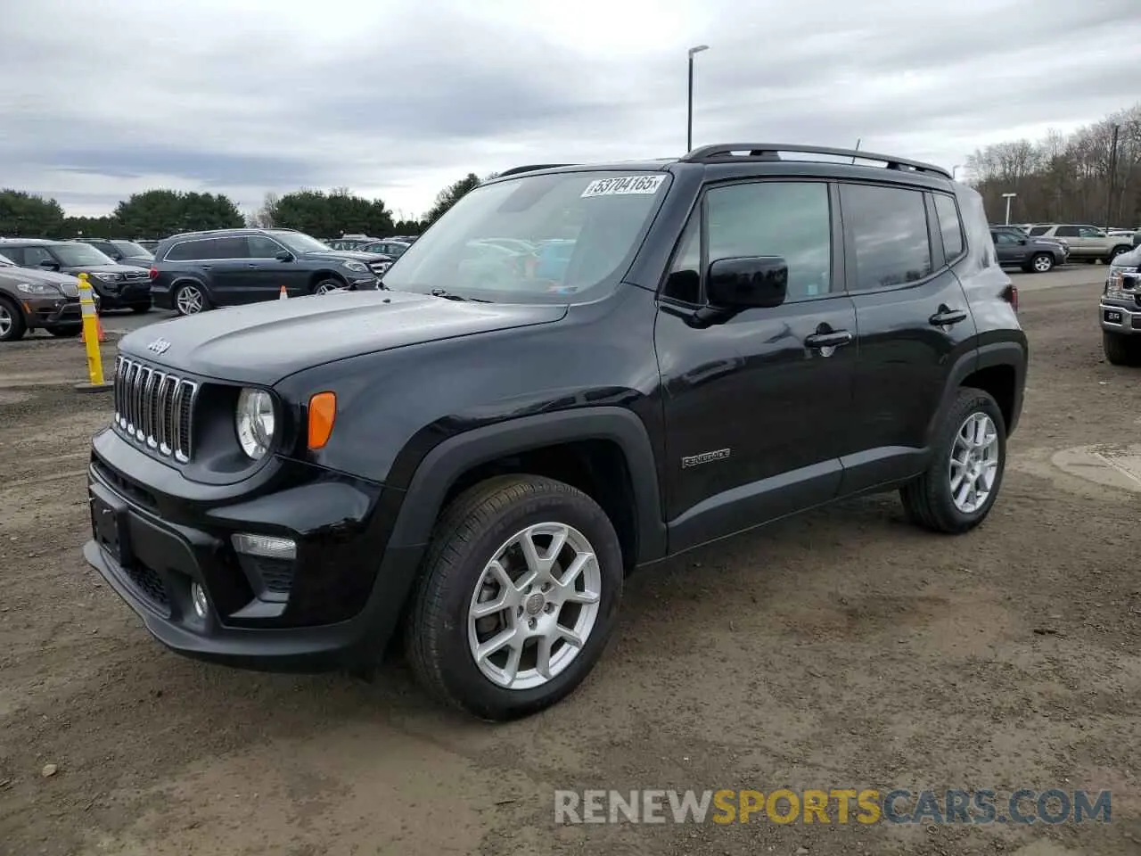 1 Photograph of a damaged car ZACNJBBB1LPL23806 JEEP RENEGADE 2020