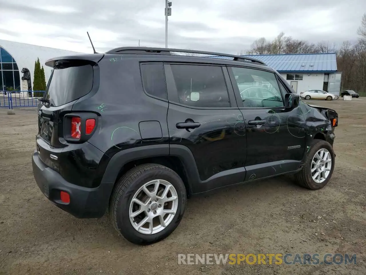 3 Photograph of a damaged car ZACNJBBB1LPL23806 JEEP RENEGADE 2020