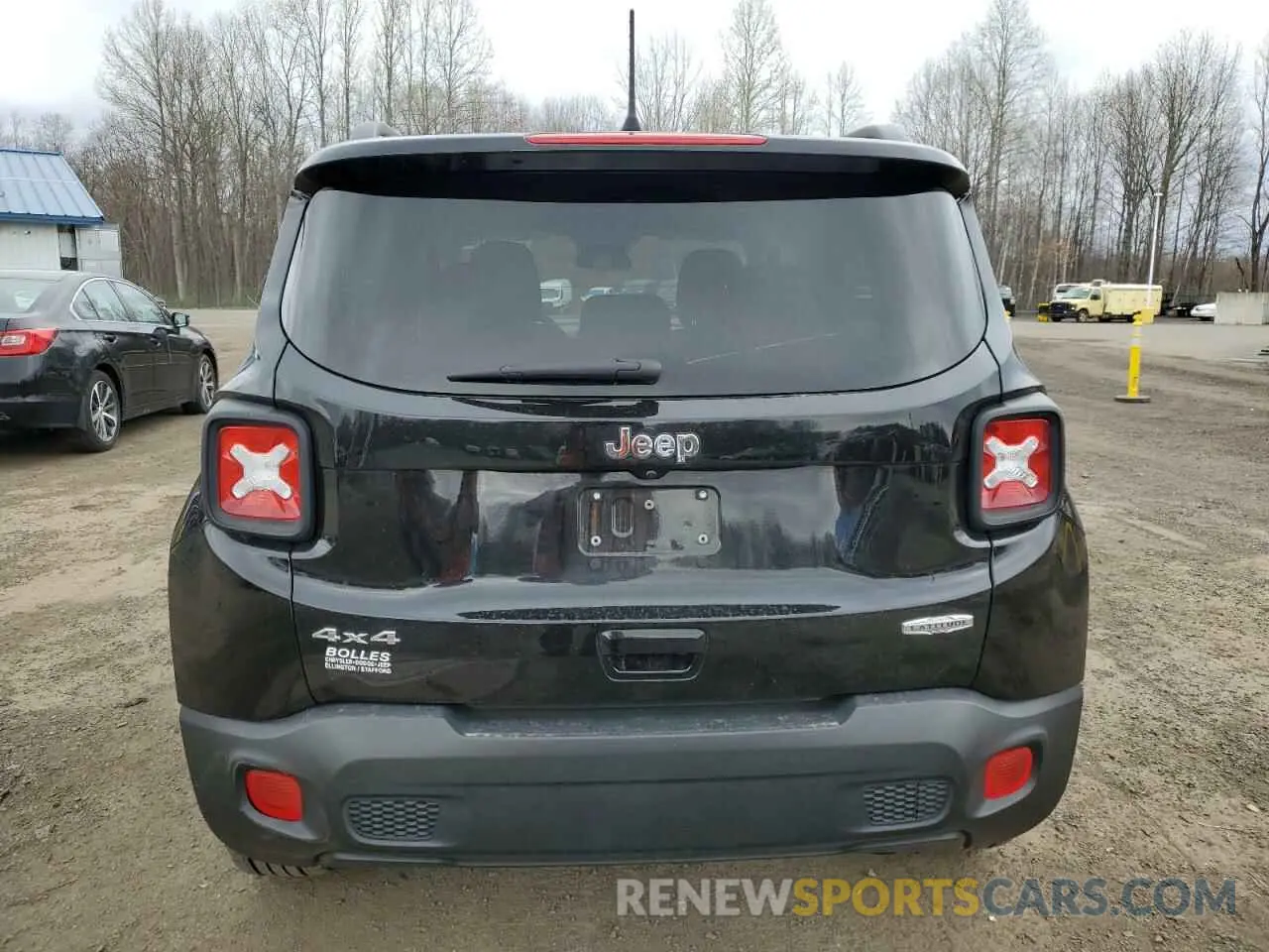 6 Photograph of a damaged car ZACNJBBB1LPL23806 JEEP RENEGADE 2020