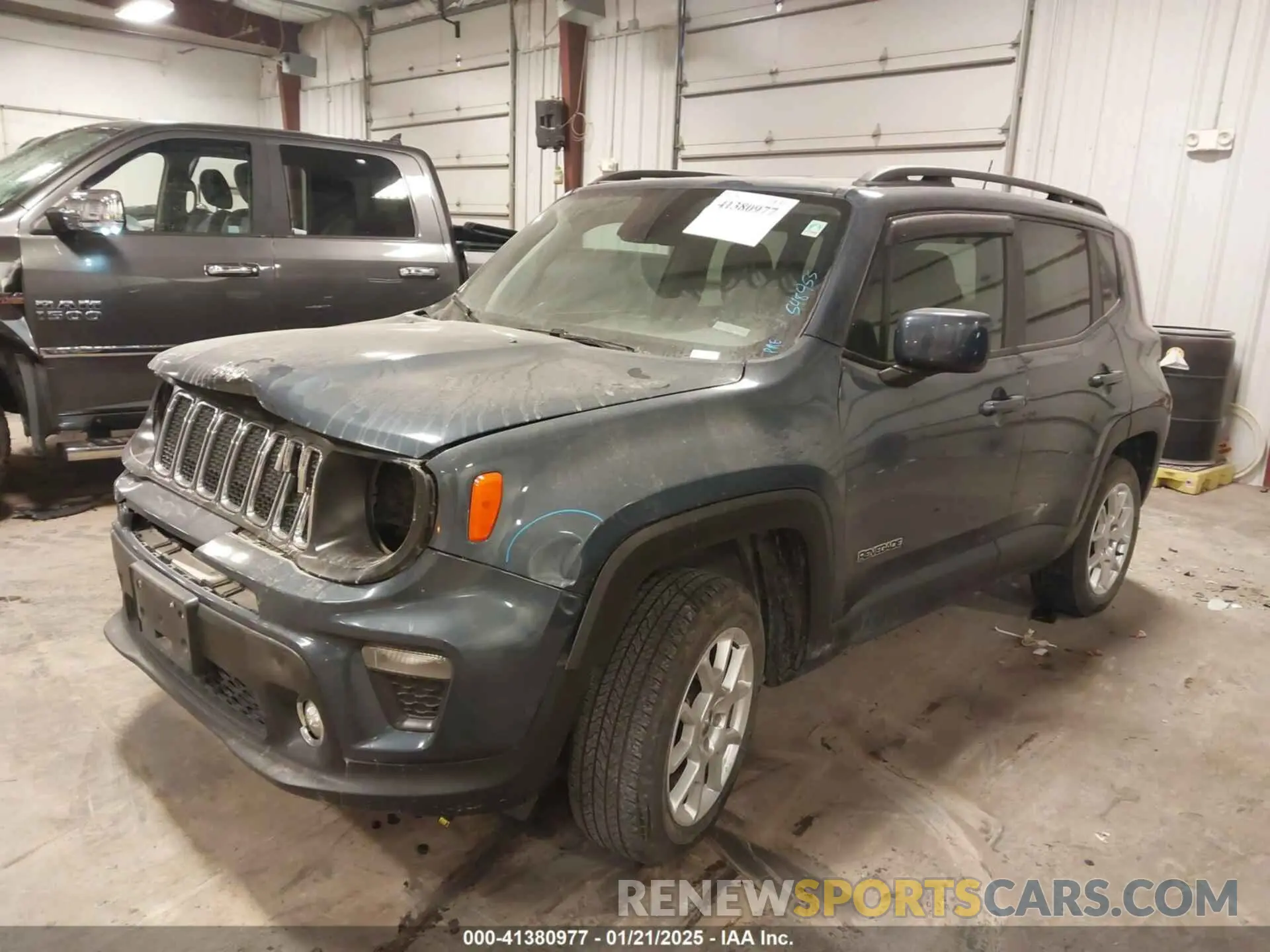 2 Photograph of a damaged car ZACNJBBB1LPL32957 JEEP RENEGADE 2020
