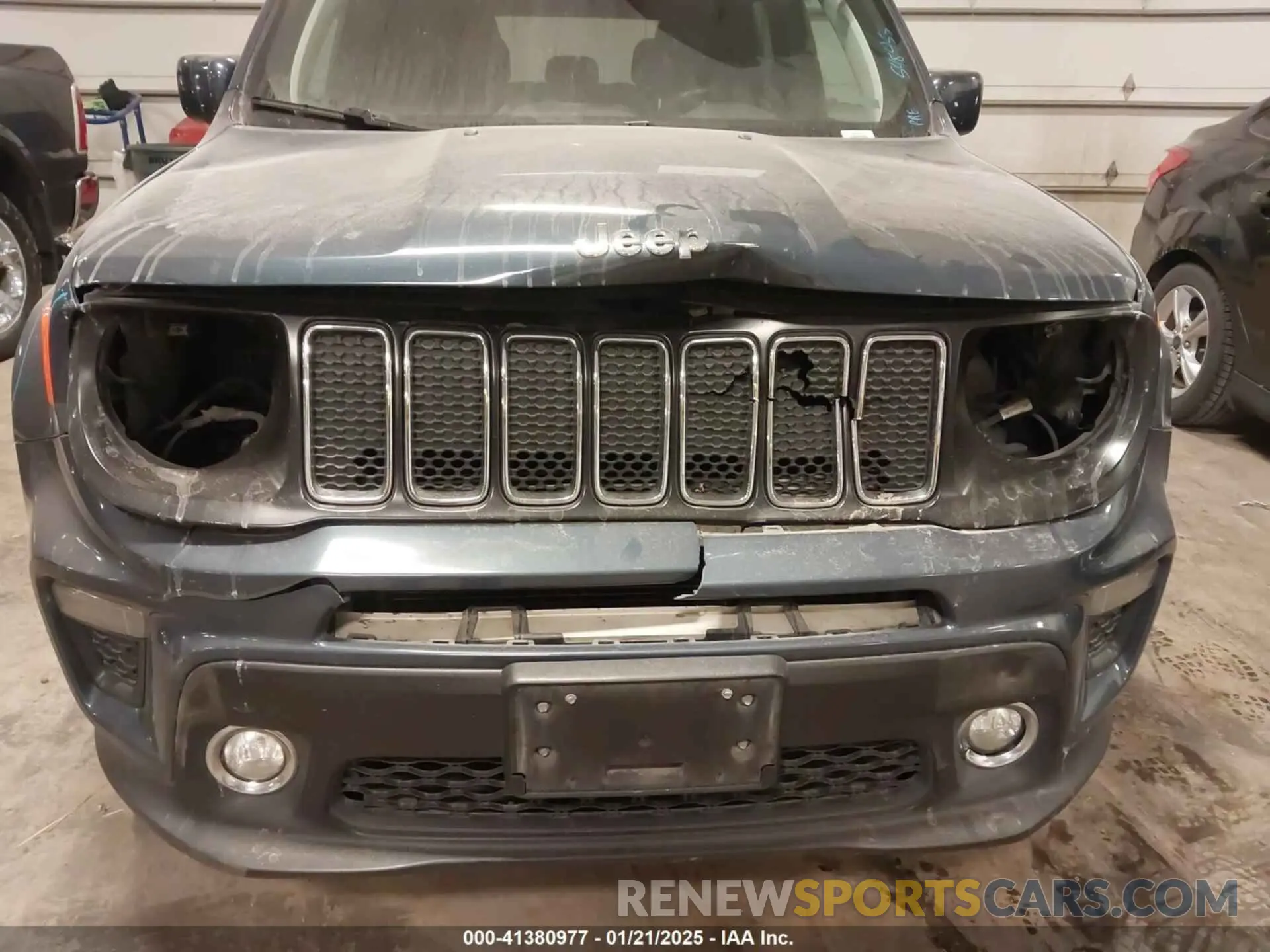 6 Photograph of a damaged car ZACNJBBB1LPL32957 JEEP RENEGADE 2020