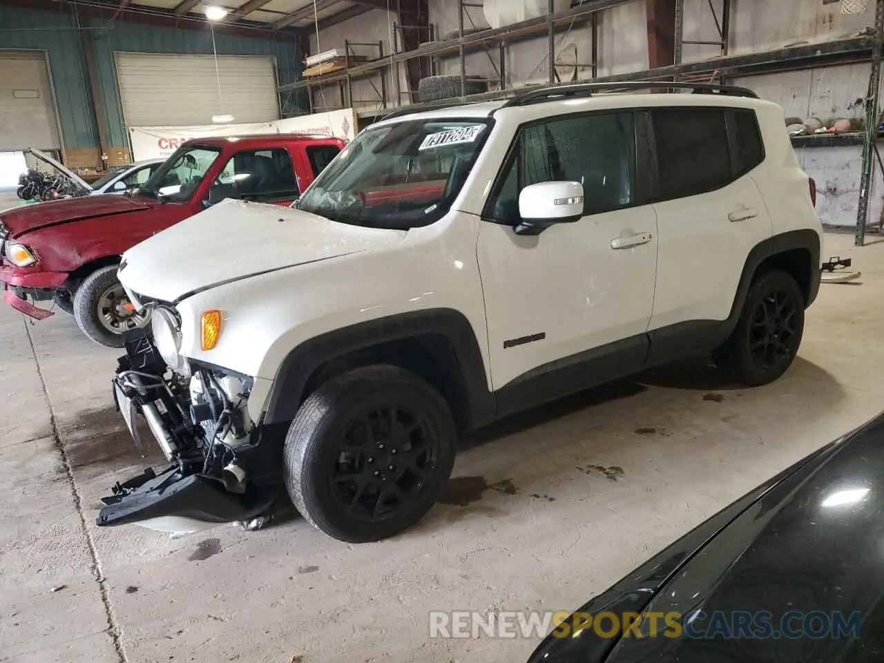 1 Photograph of a damaged car ZACNJBBB1LPL82970 JEEP RENEGADE 2020