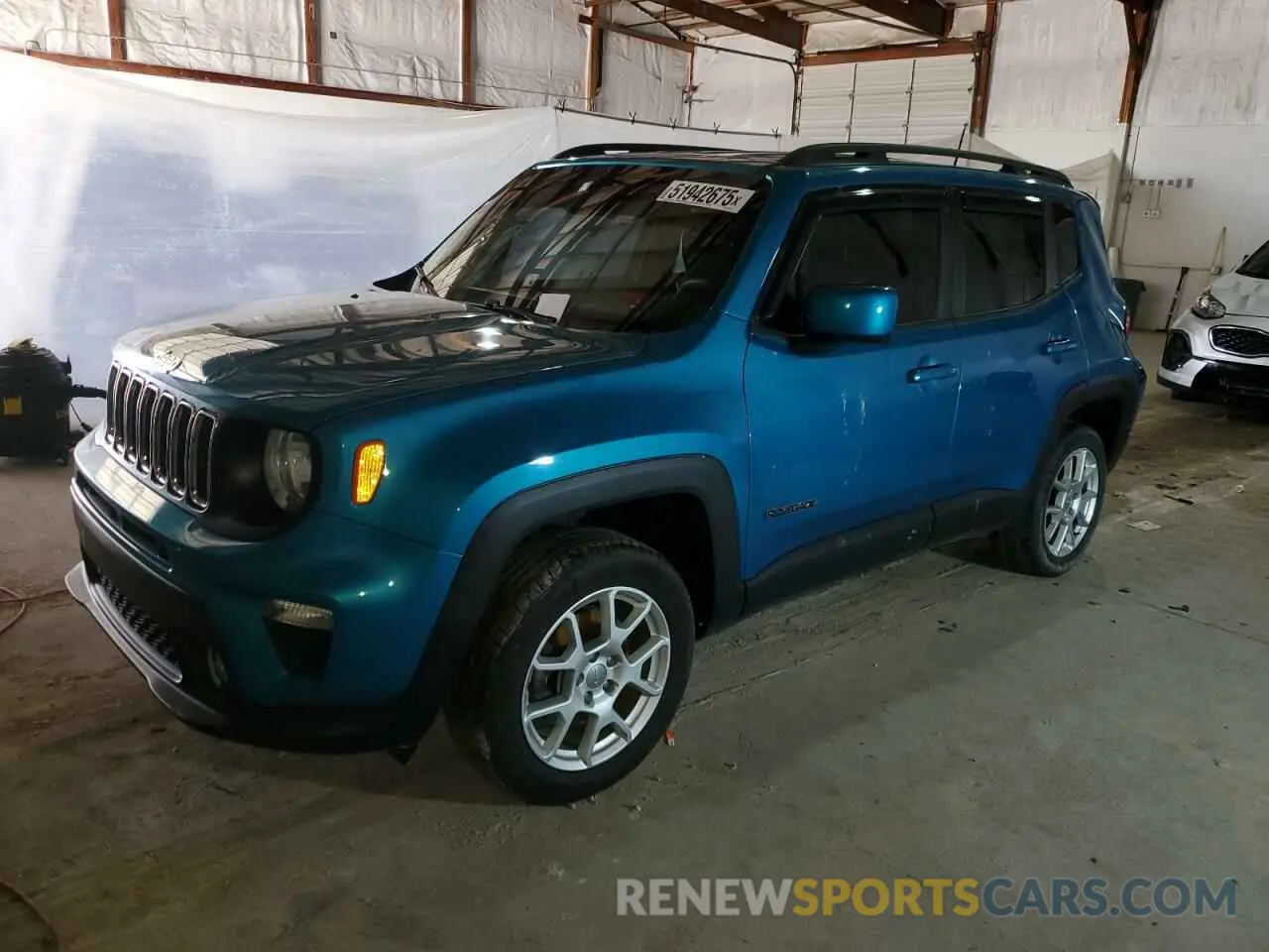 1 Photograph of a damaged car ZACNJBBB2LPL23877 JEEP RENEGADE 2020