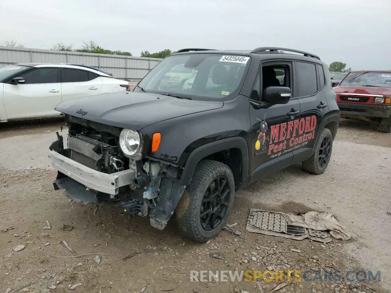 1 Photograph of a damaged car ZACNJBBB2LPL41716 JEEP RENEGADE 2020