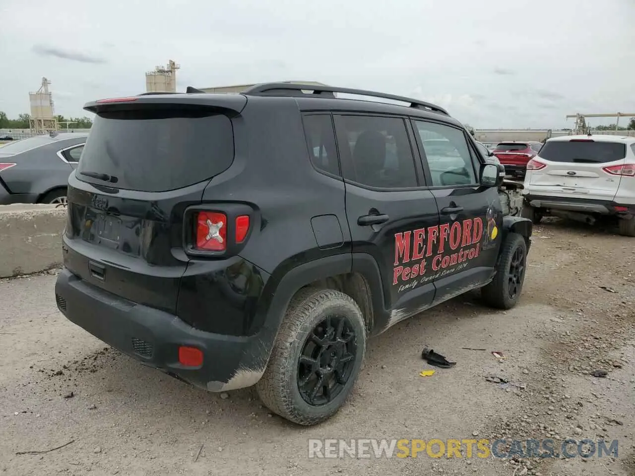 3 Photograph of a damaged car ZACNJBBB2LPL41716 JEEP RENEGADE 2020