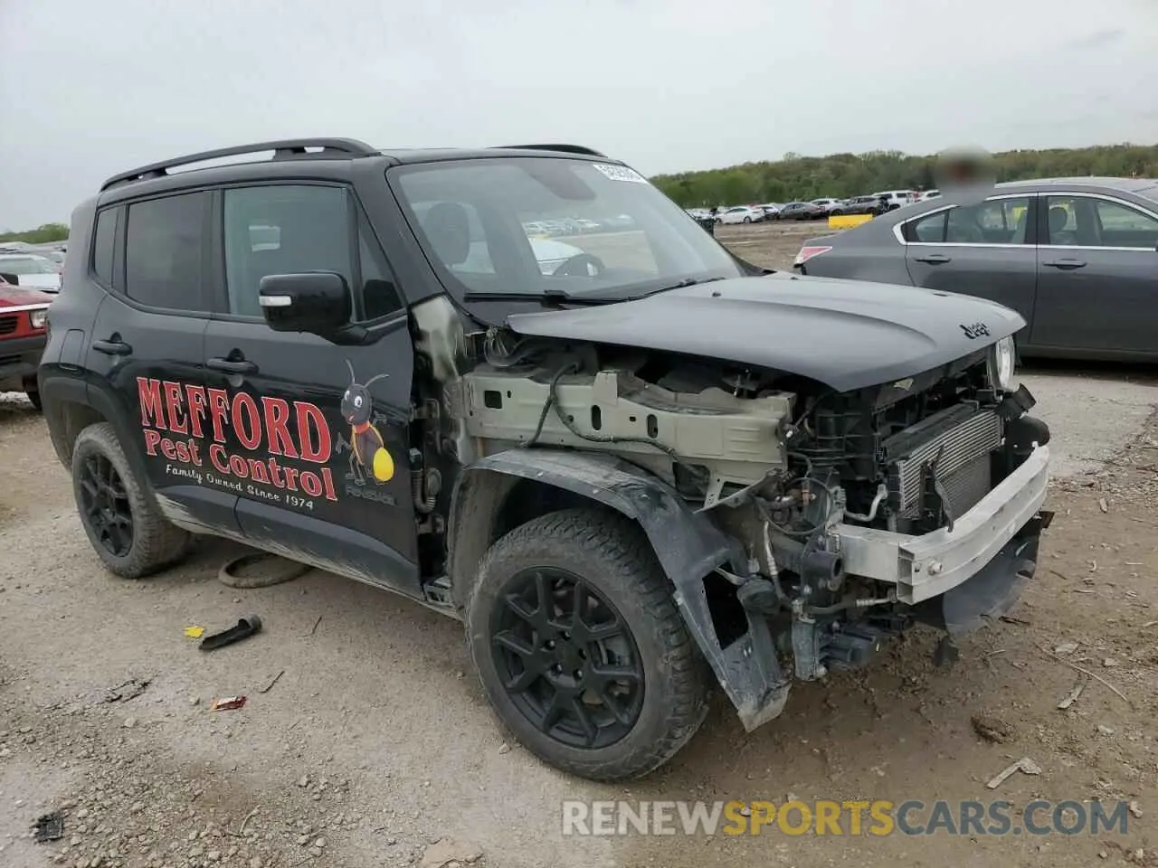 4 Photograph of a damaged car ZACNJBBB2LPL41716 JEEP RENEGADE 2020