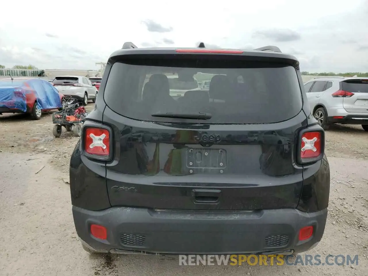 6 Photograph of a damaged car ZACNJBBB2LPL41716 JEEP RENEGADE 2020