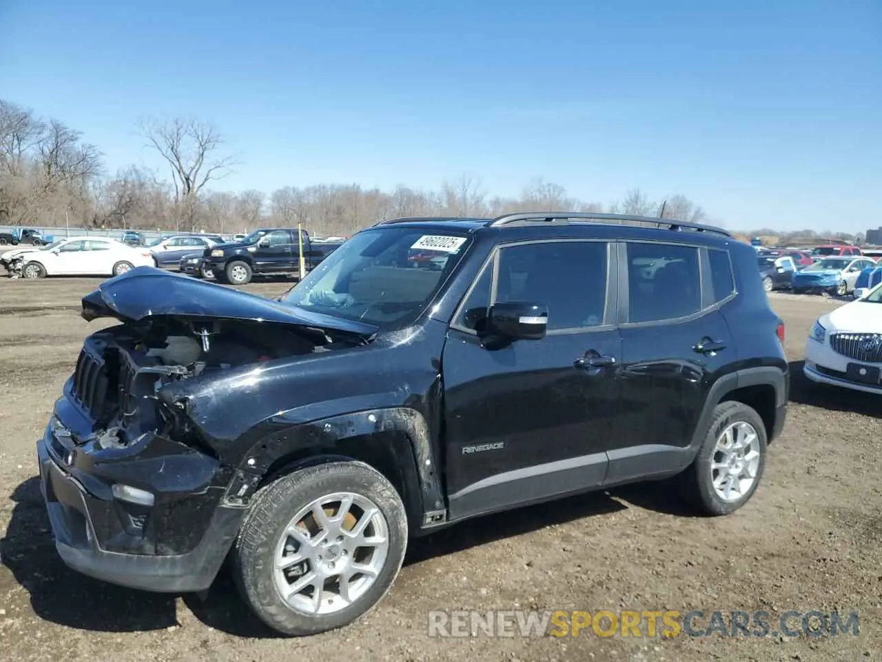 1 Photograph of a damaged car ZACNJBBB2LPM00151 JEEP RENEGADE 2020