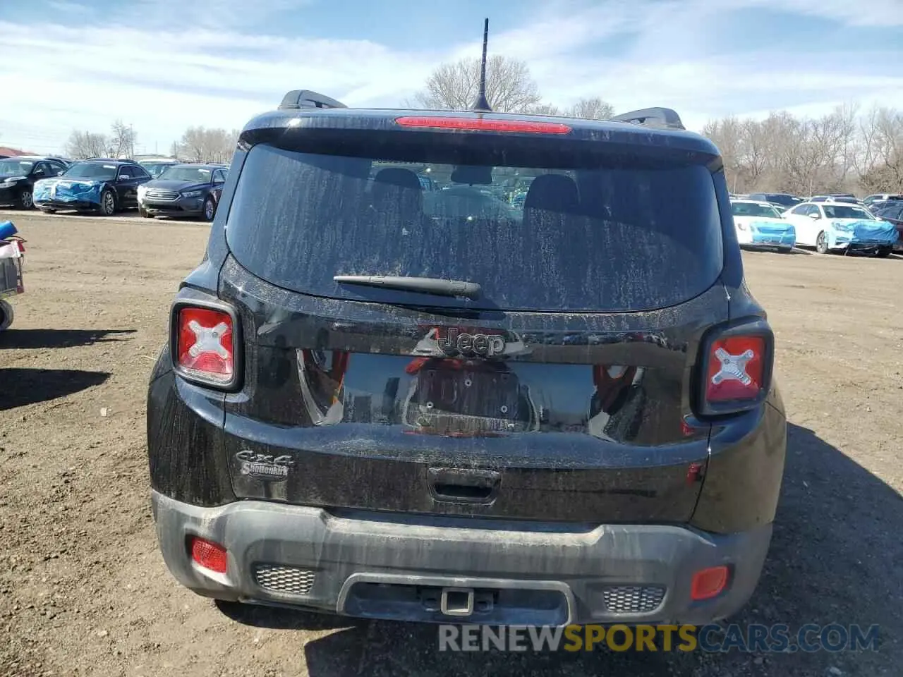 6 Photograph of a damaged car ZACNJBBB2LPM00151 JEEP RENEGADE 2020