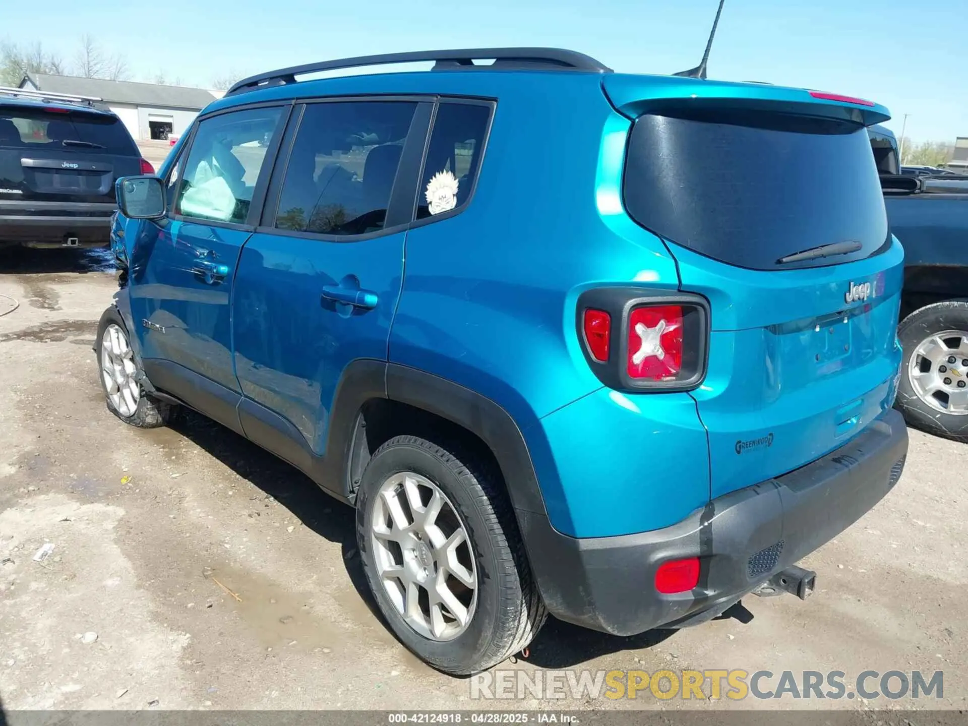 3 Photograph of a damaged car ZACNJBBB3LPL02553 JEEP RENEGADE 2020