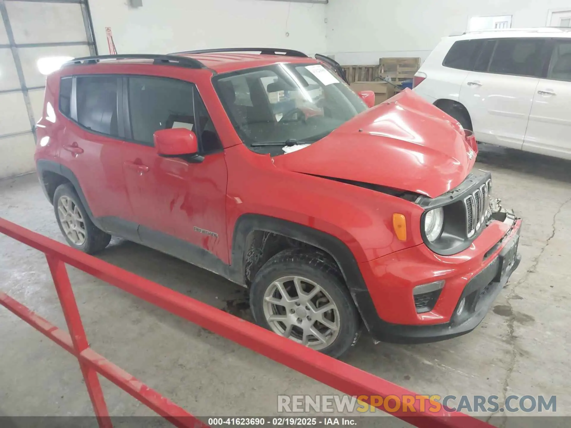 1 Photograph of a damaged car ZACNJBBB3LPL03749 JEEP RENEGADE 2020