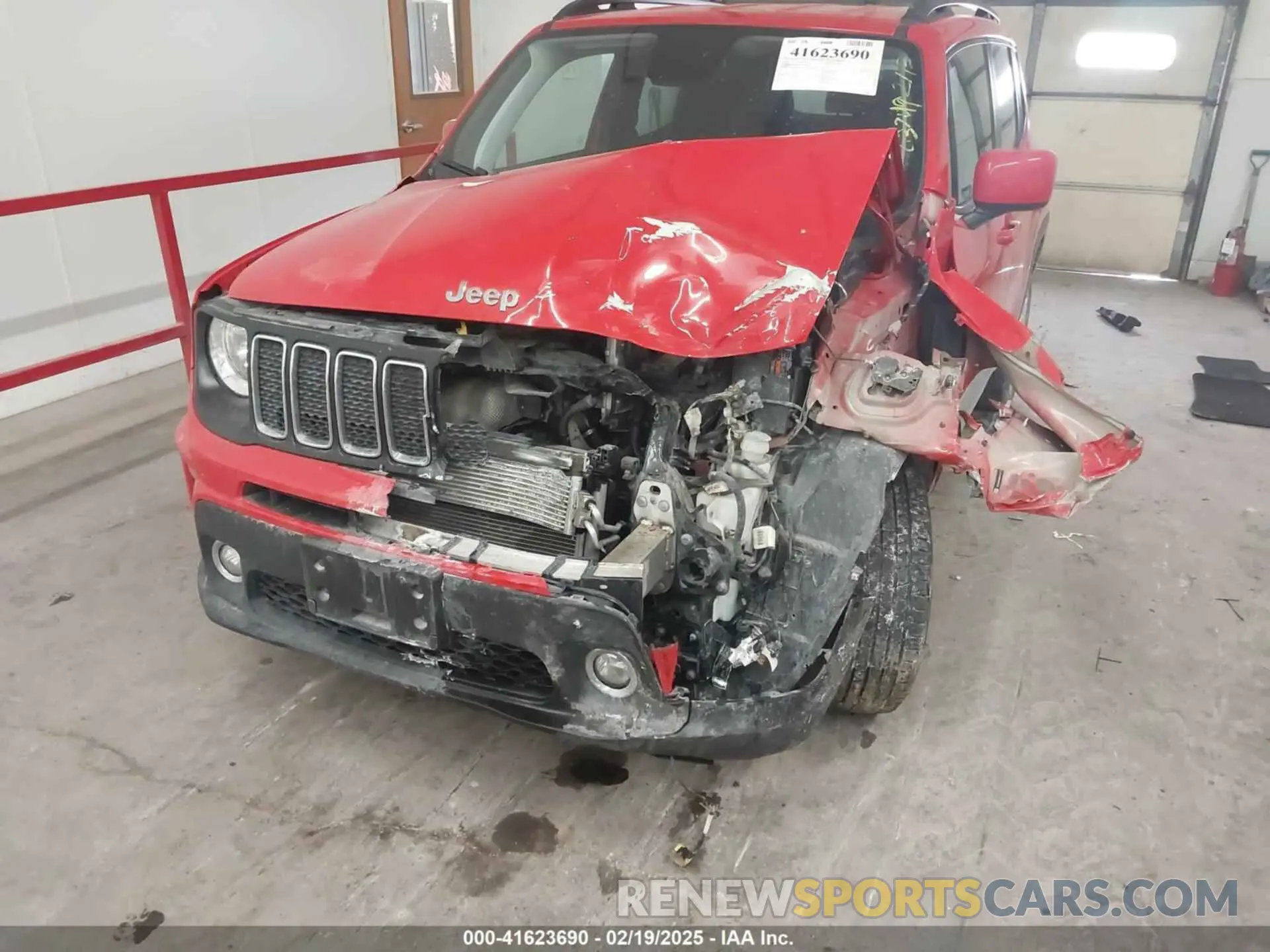 6 Photograph of a damaged car ZACNJBBB3LPL03749 JEEP RENEGADE 2020