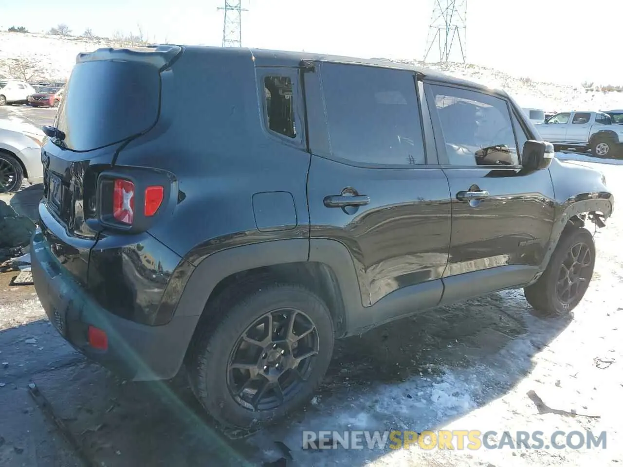 3 Photograph of a damaged car ZACNJBBB4LPL17482 JEEP RENEGADE 2020