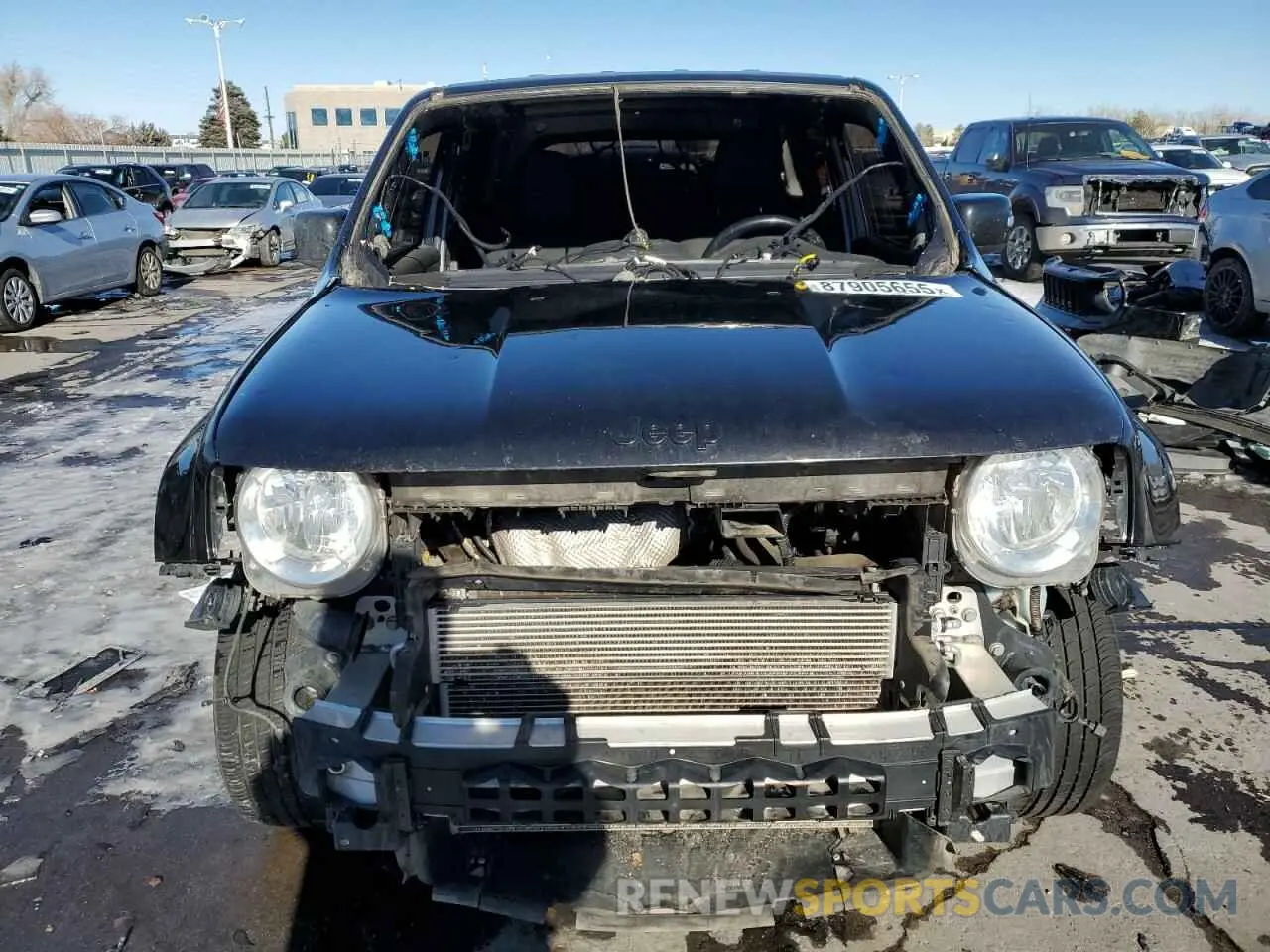 5 Photograph of a damaged car ZACNJBBB4LPL17482 JEEP RENEGADE 2020