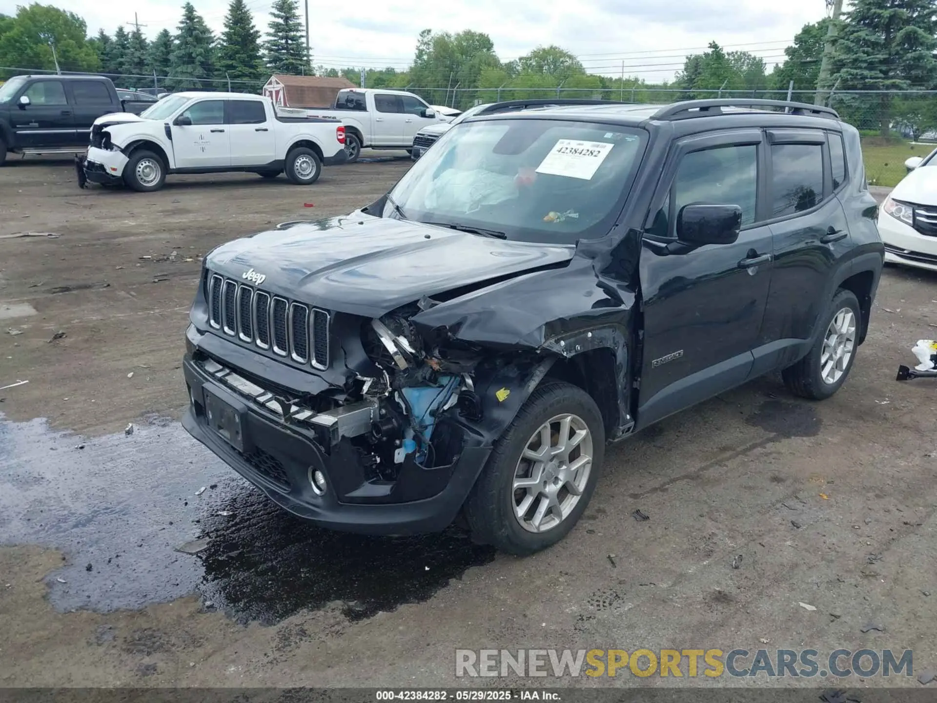 2 Photograph of a damaged car ZACNJBBB4LPL28305 JEEP RENEGADE 2020