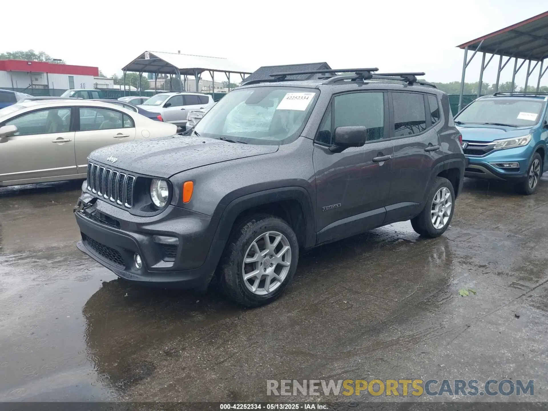 2 Photograph of a damaged car ZACNJBBB4LPL28384 JEEP RENEGADE 2020