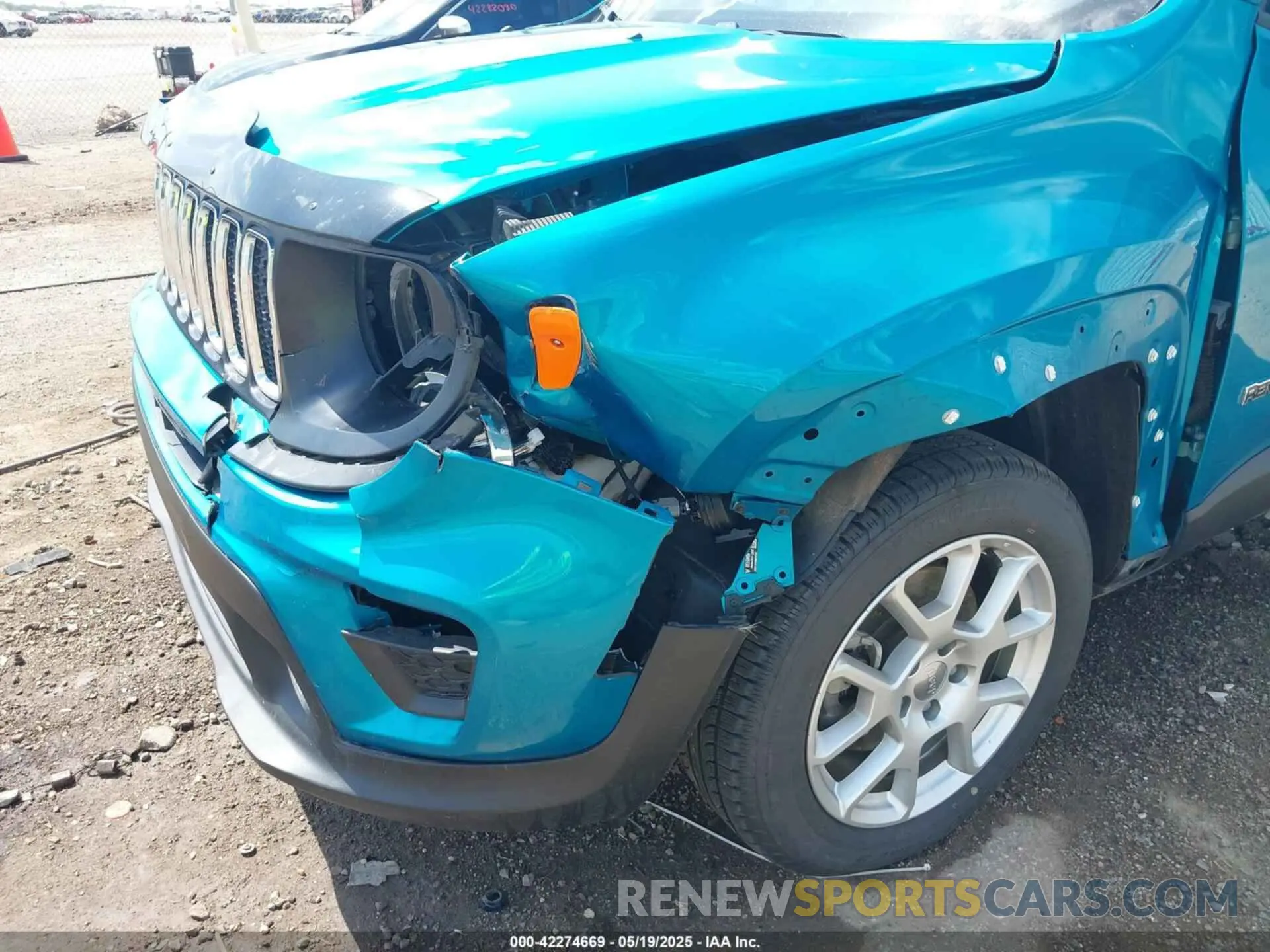 6 Photograph of a damaged car ZACNJBBB4LPL34900 JEEP RENEGADE 2020