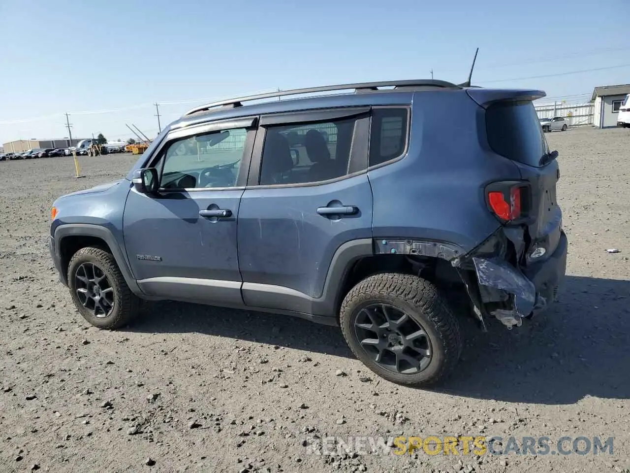 2 Photograph of a damaged car ZACNJBBB5LPL24201 JEEP RENEGADE 2020