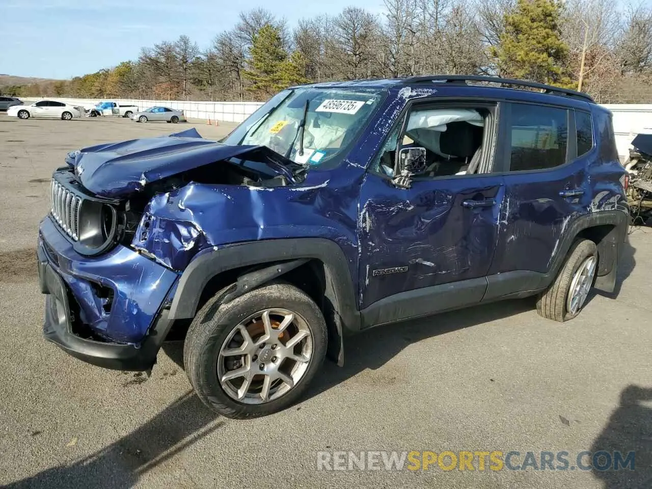 1 Photograph of a damaged car ZACNJBBB5LPL73219 JEEP RENEGADE 2020