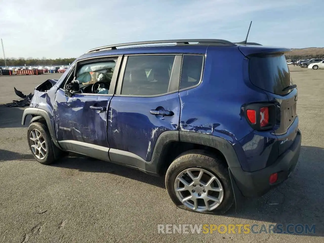 2 Photograph of a damaged car ZACNJBBB5LPL73219 JEEP RENEGADE 2020