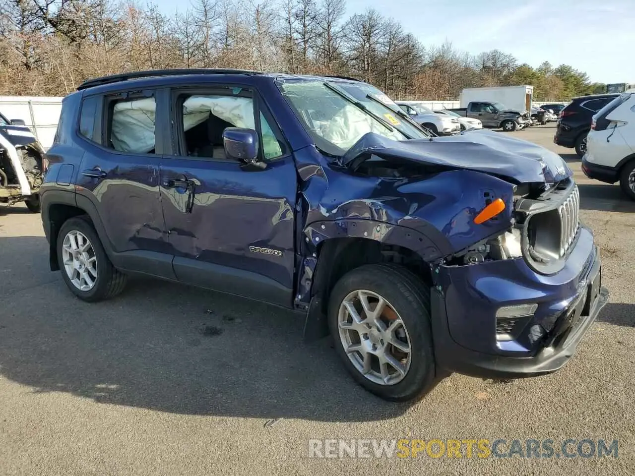 4 Photograph of a damaged car ZACNJBBB5LPL73219 JEEP RENEGADE 2020