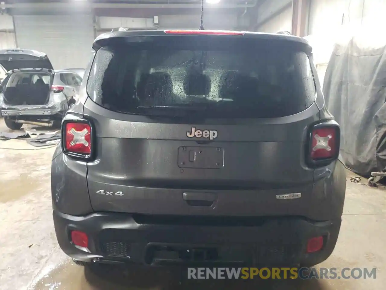 6 Photograph of a damaged car ZACNJBBB5LPL77612 JEEP RENEGADE 2020