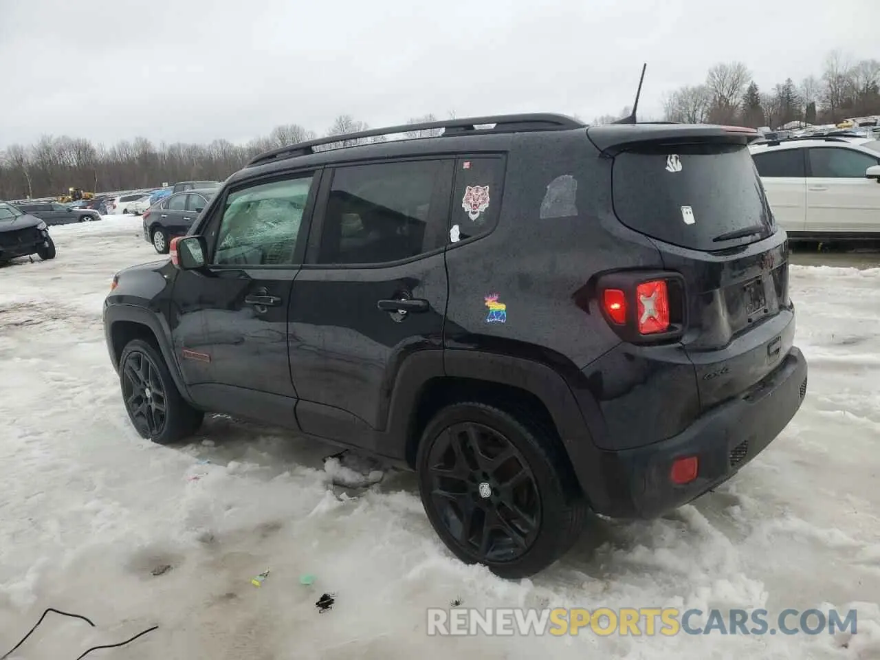 2 Photograph of a damaged car ZACNJBBB5LPL89422 JEEP RENEGADE 2020