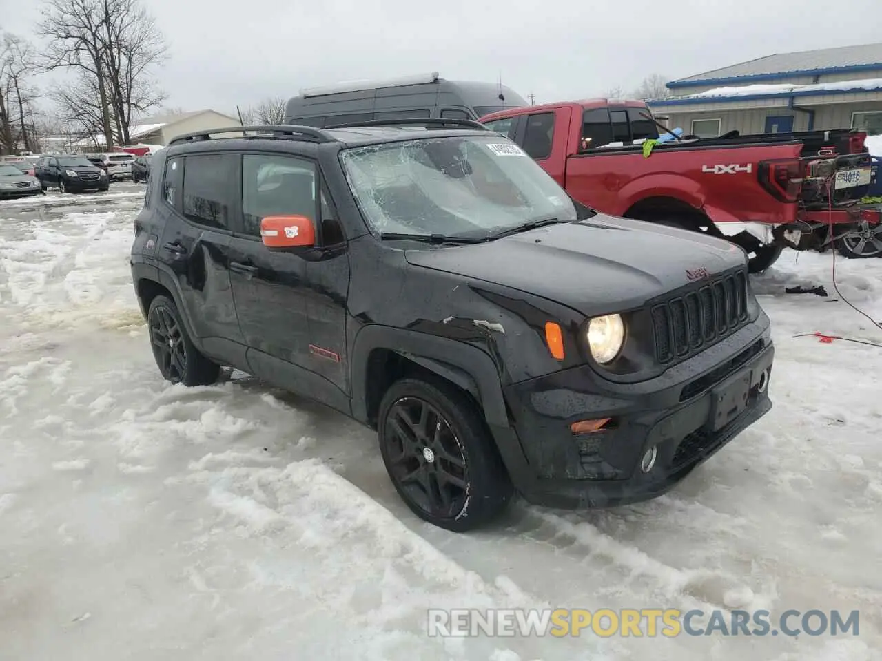 4 Photograph of a damaged car ZACNJBBB5LPL89422 JEEP RENEGADE 2020