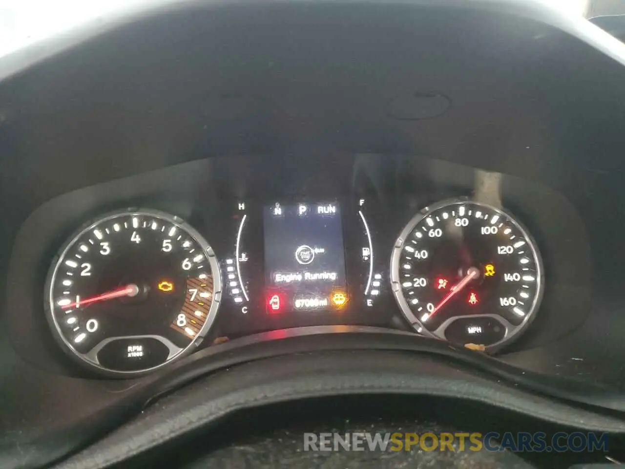 9 Photograph of a damaged car ZACNJBBB5LPL89422 JEEP RENEGADE 2020