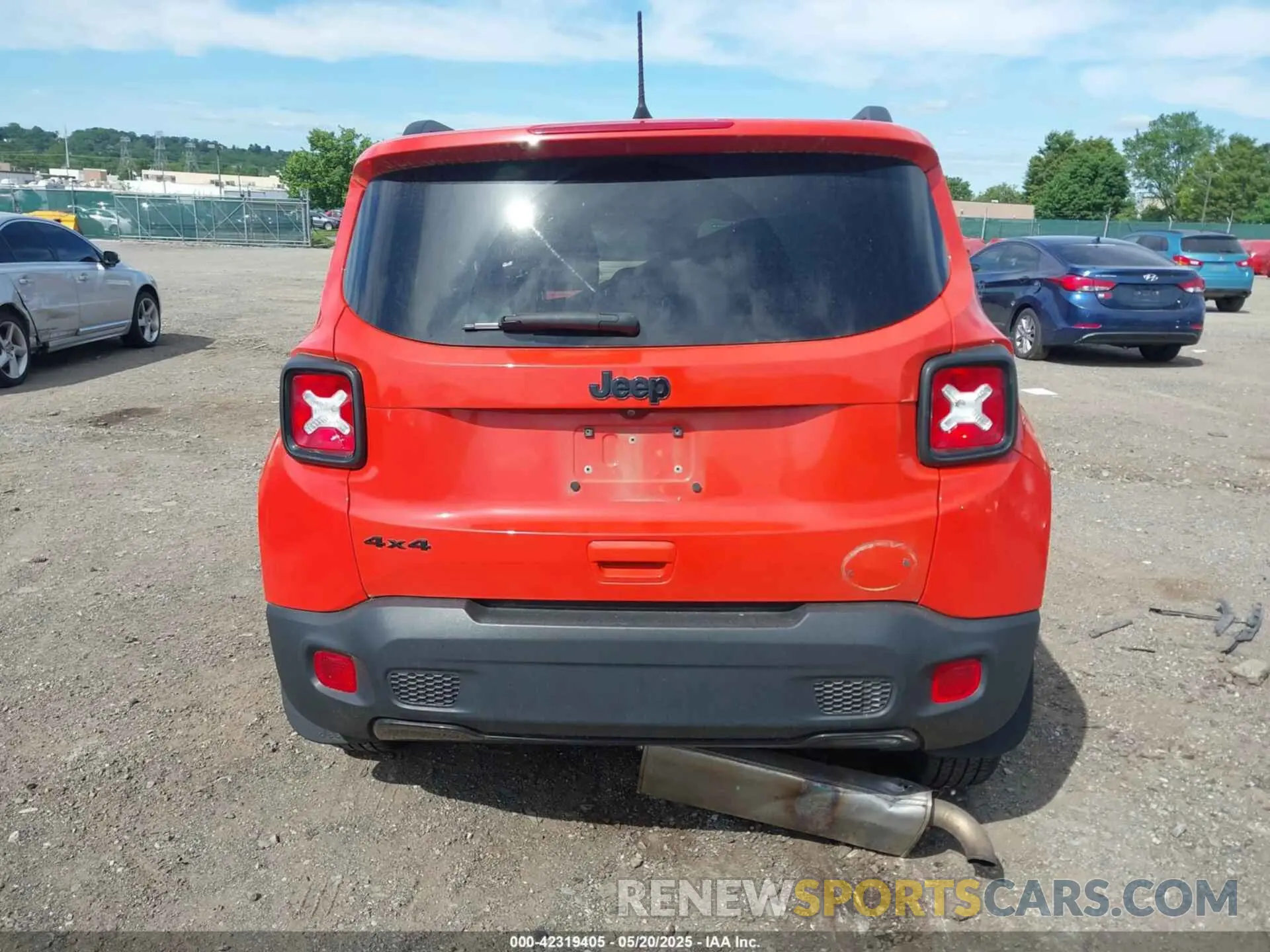 15 Photograph of a damaged car ZACNJBBB6LPL13871 JEEP RENEGADE 2020
