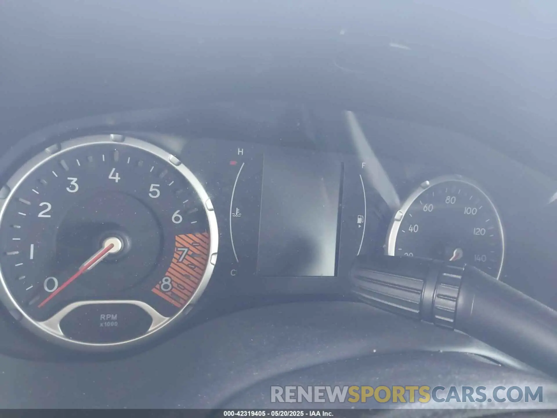 7 Photograph of a damaged car ZACNJBBB6LPL13871 JEEP RENEGADE 2020