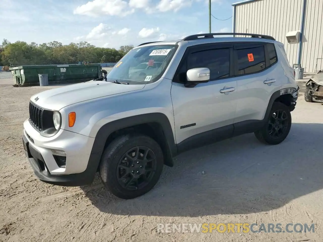 1 Photograph of a damaged car ZACNJBBB6LPL67137 JEEP RENEGADE 2020