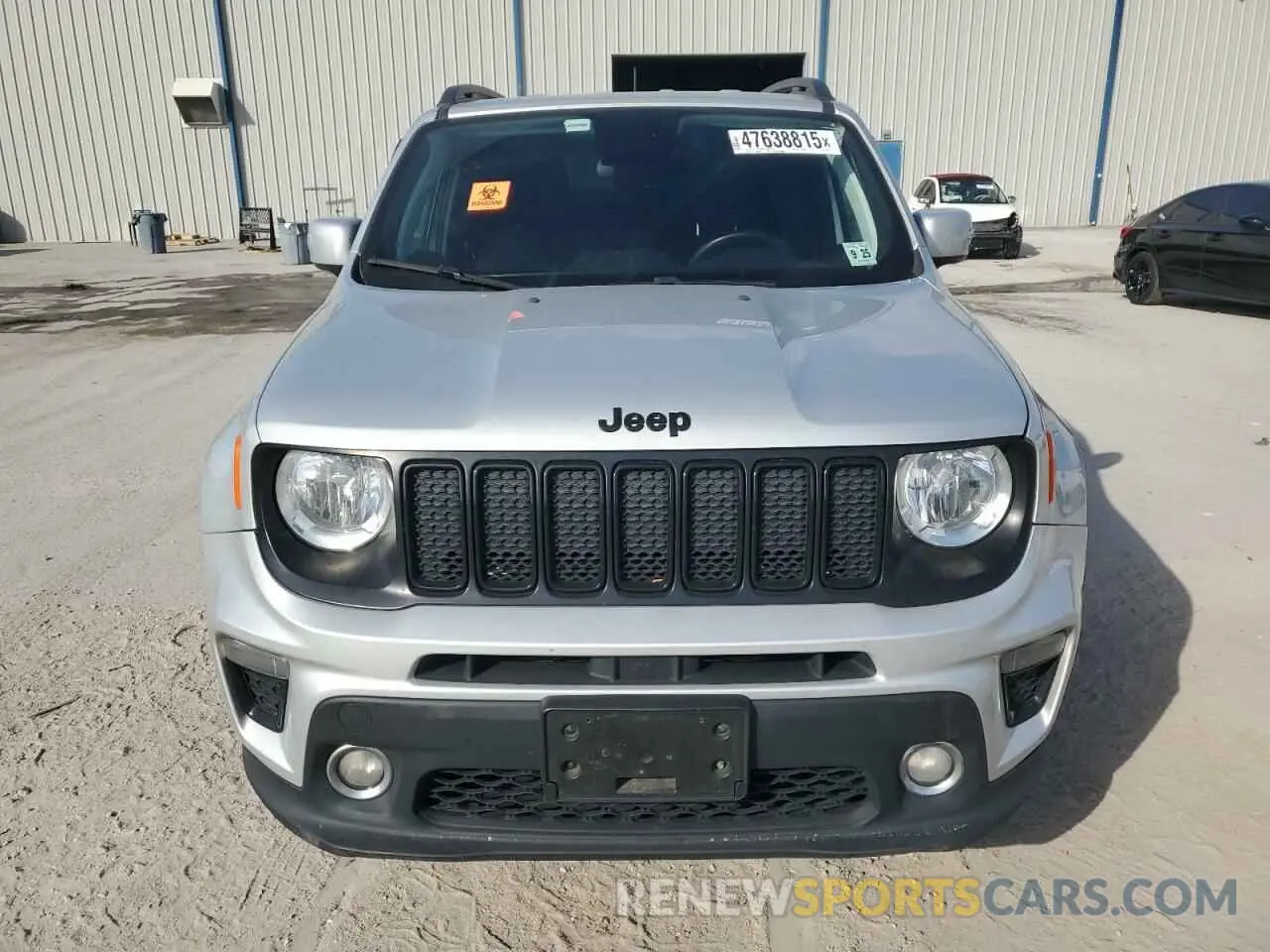 5 Photograph of a damaged car ZACNJBBB6LPL67137 JEEP RENEGADE 2020