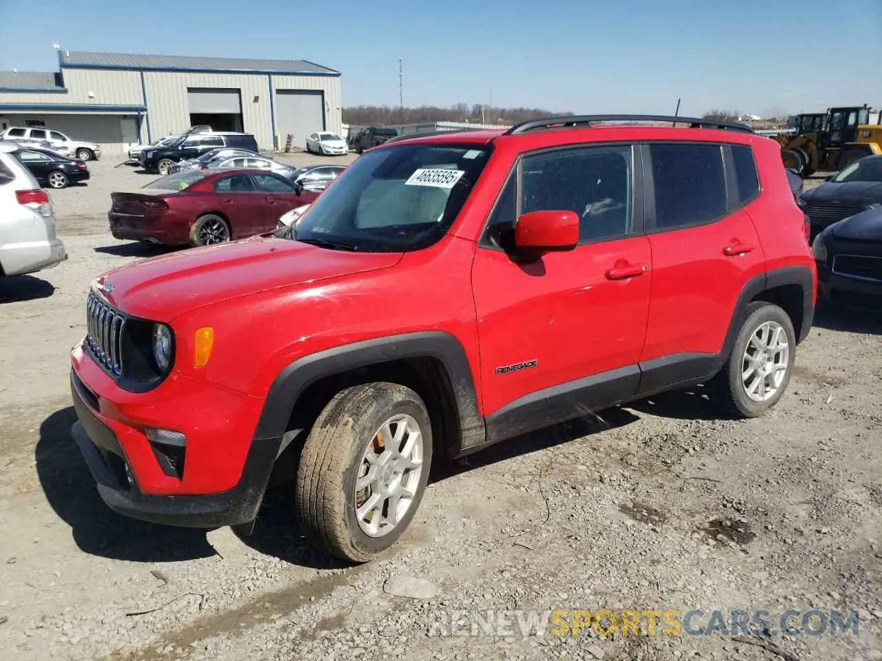 1 Photograph of a damaged car ZACNJBBB6LPL71835 JEEP RENEGADE 2020