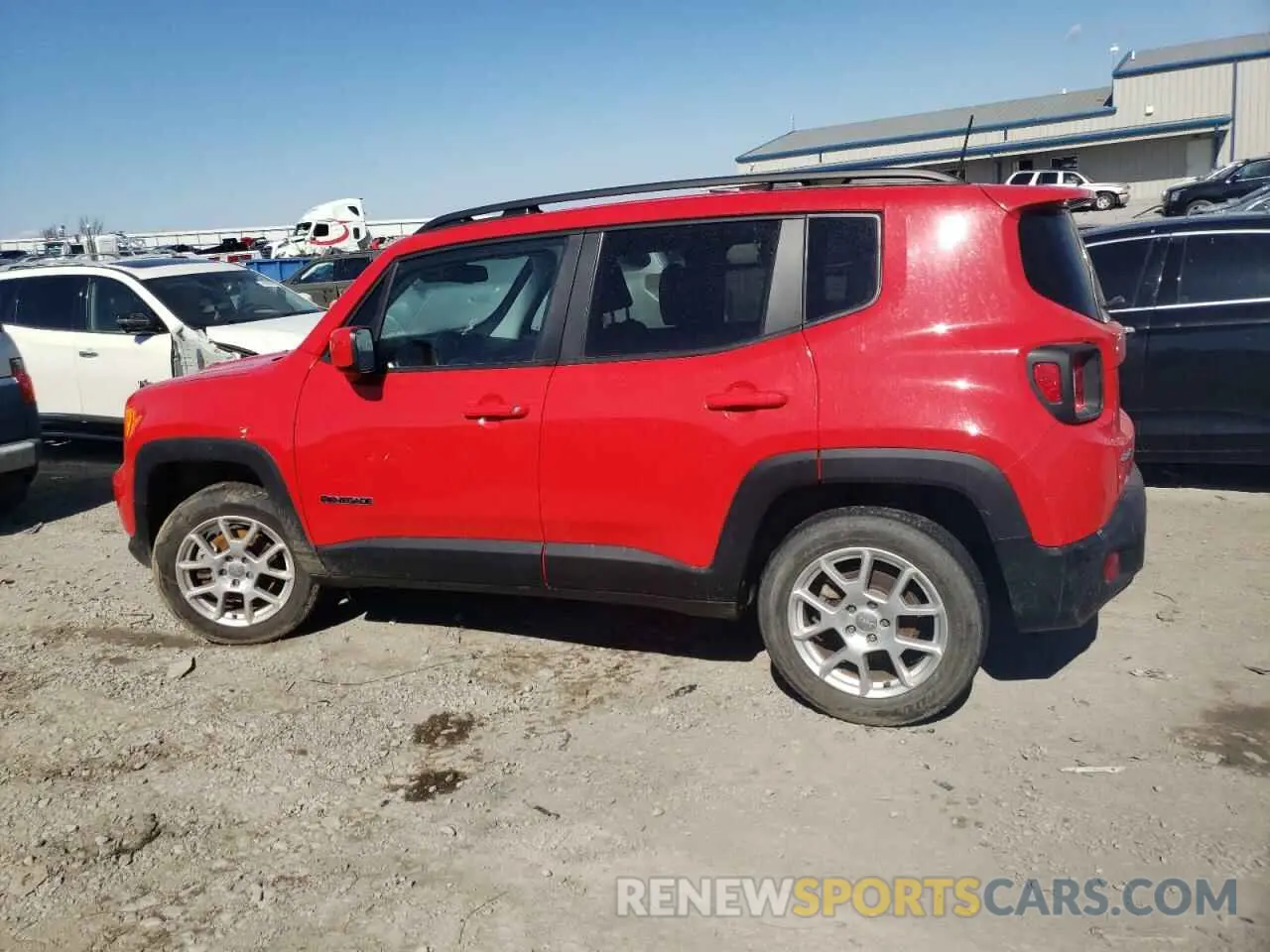 2 Photograph of a damaged car ZACNJBBB6LPL71835 JEEP RENEGADE 2020