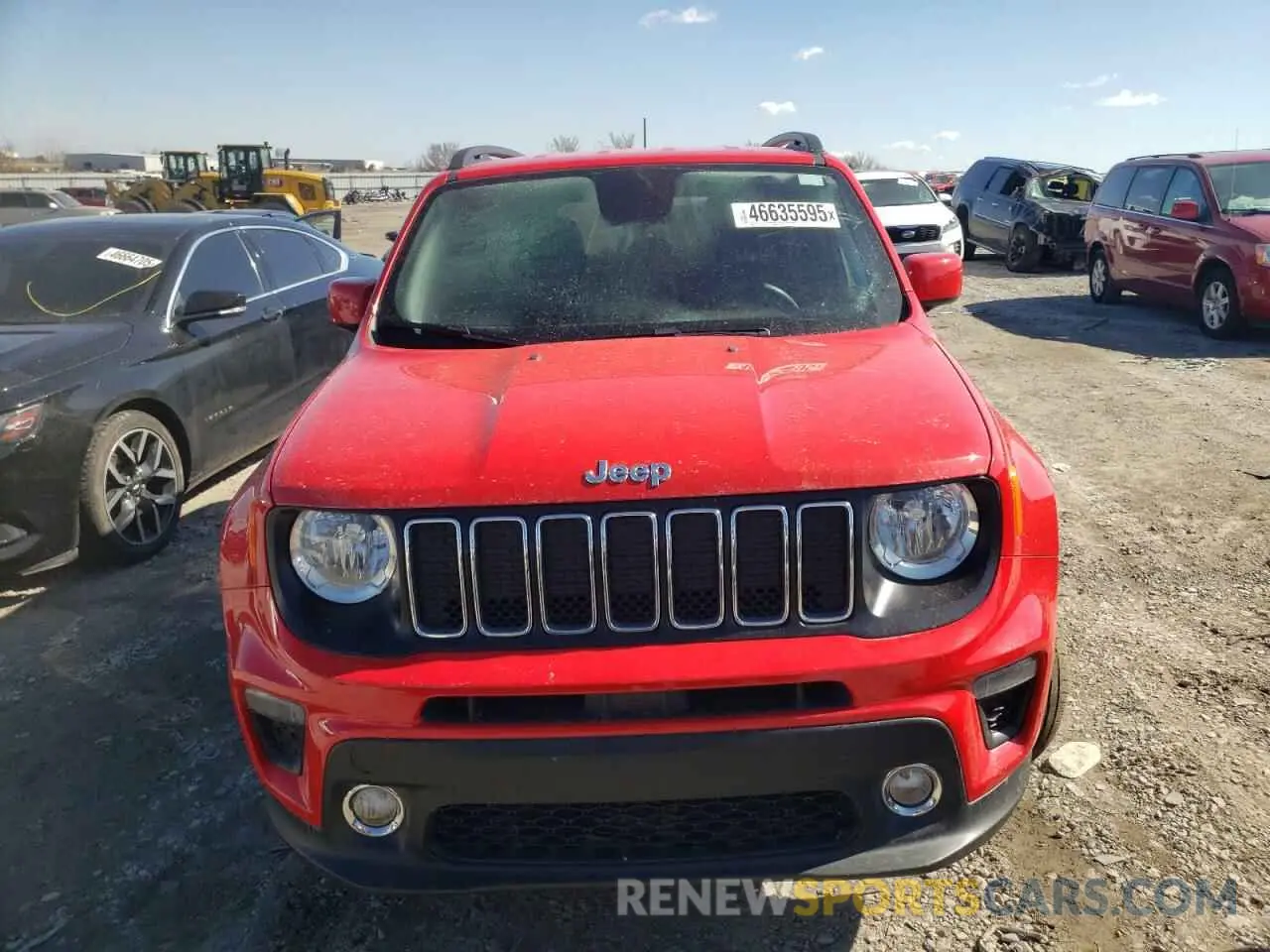5 Photograph of a damaged car ZACNJBBB6LPL71835 JEEP RENEGADE 2020