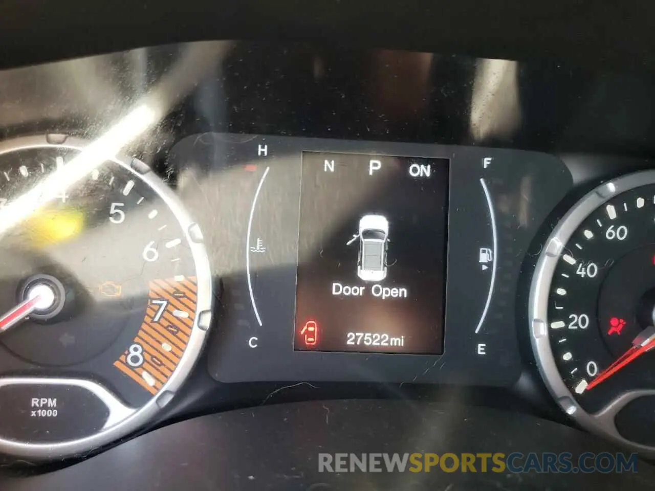 9 Photograph of a damaged car ZACNJBBB6LPL71835 JEEP RENEGADE 2020