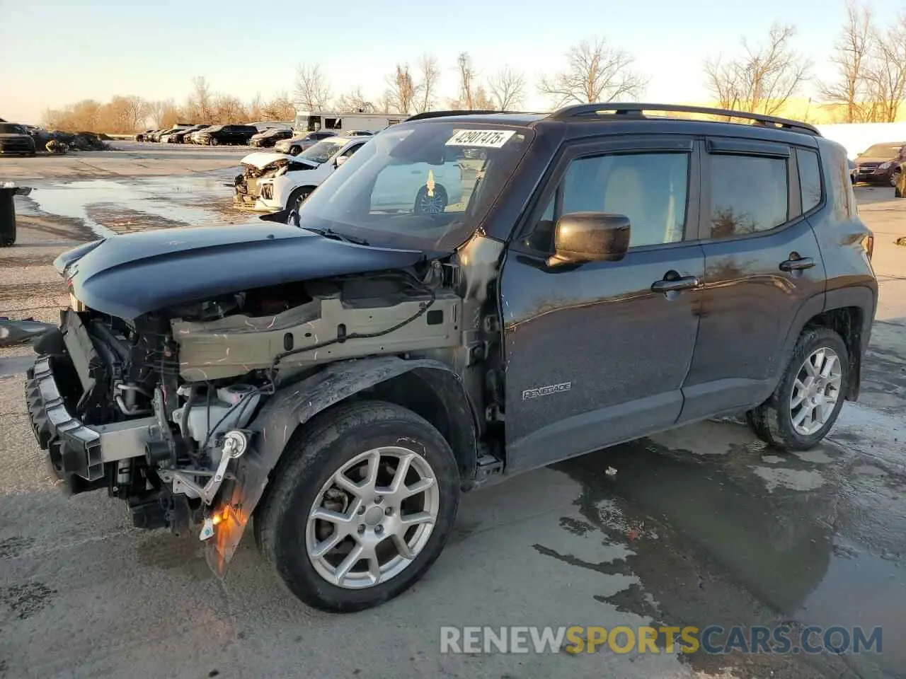 1 Photograph of a damaged car ZACNJBBB6LPL85654 JEEP RENEGADE 2020