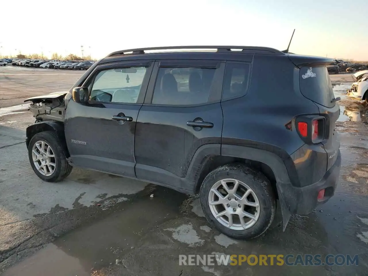 2 Photograph of a damaged car ZACNJBBB6LPL85654 JEEP RENEGADE 2020