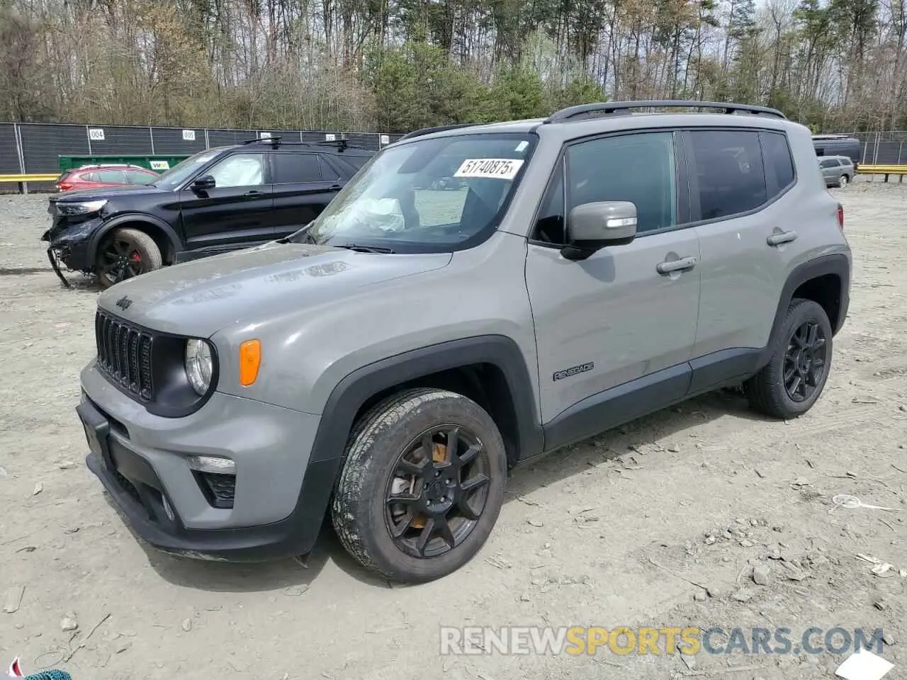 1 Photograph of a damaged car ZACNJBBB6LPL87145 JEEP RENEGADE 2020