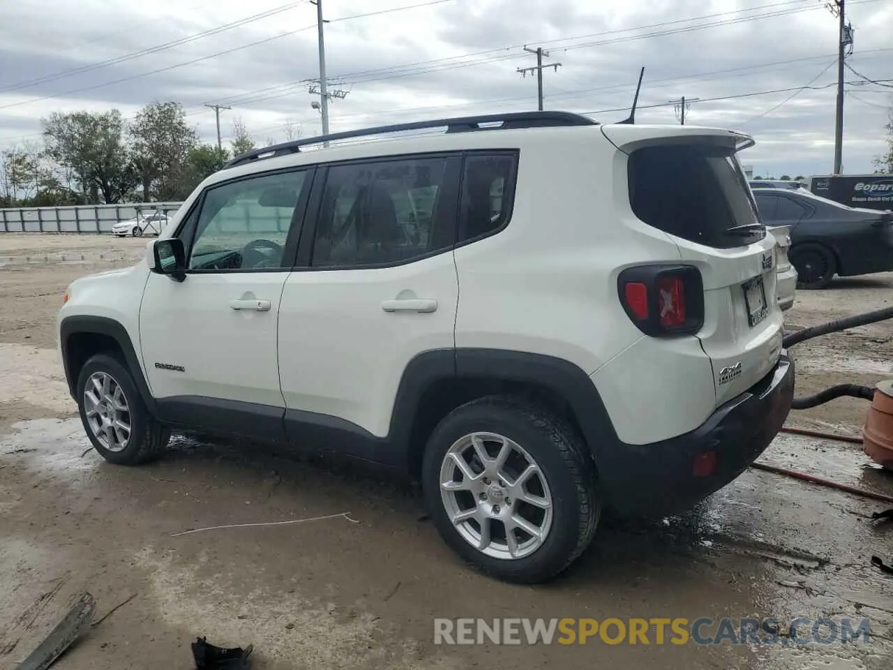 2 Photograph of a damaged car ZACNJBBB7LPL44224 JEEP RENEGADE 2020