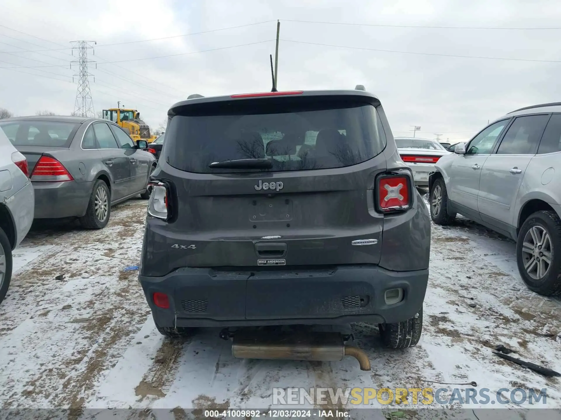 16 Photograph of a damaged car ZACNJBBB7LPL67244 JEEP RENEGADE 2020
