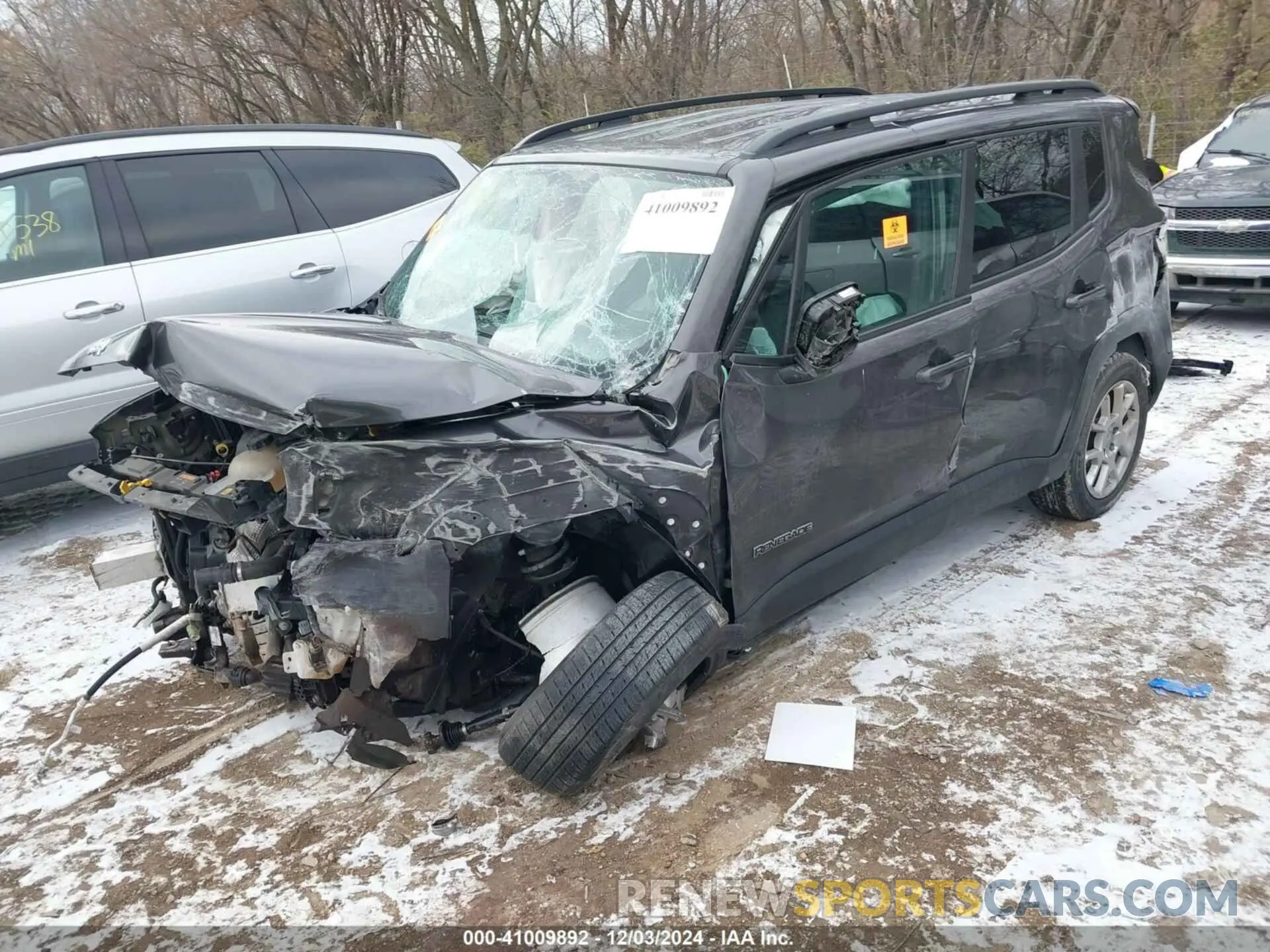 2 Photograph of a damaged car ZACNJBBB7LPL67244 JEEP RENEGADE 2020