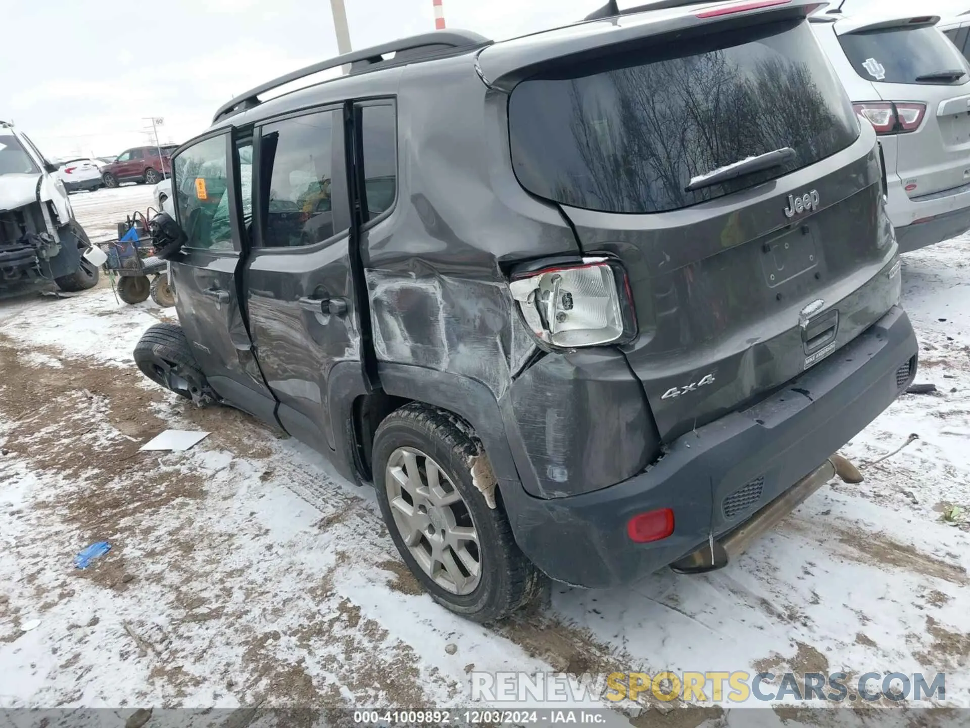 3 Photograph of a damaged car ZACNJBBB7LPL67244 JEEP RENEGADE 2020
