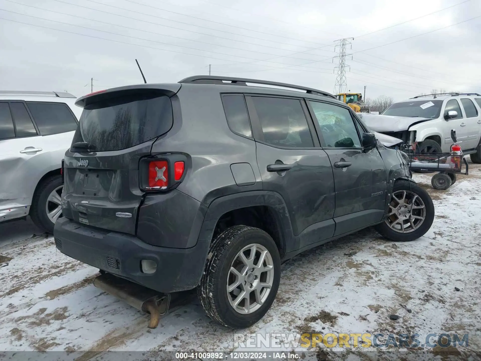 4 Photograph of a damaged car ZACNJBBB7LPL67244 JEEP RENEGADE 2020