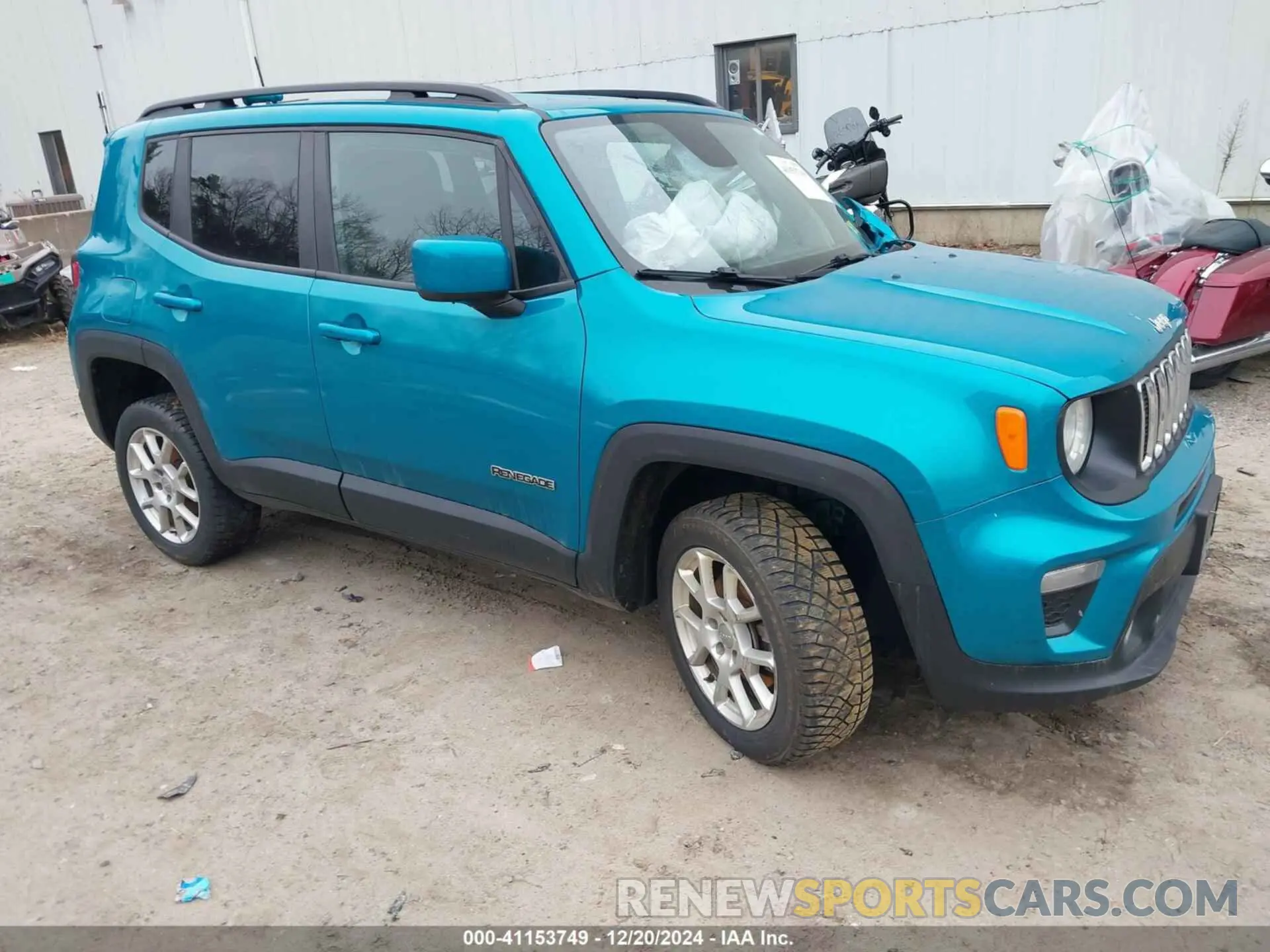 1 Photograph of a damaged car ZACNJBBB7LPL94542 JEEP RENEGADE 2020