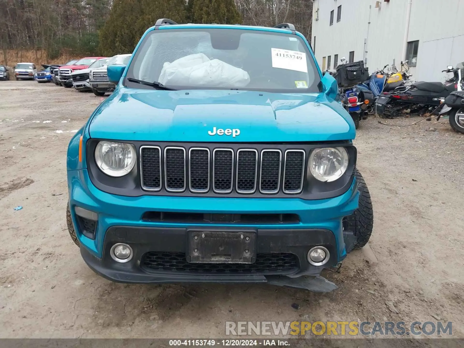 12 Photograph of a damaged car ZACNJBBB7LPL94542 JEEP RENEGADE 2020