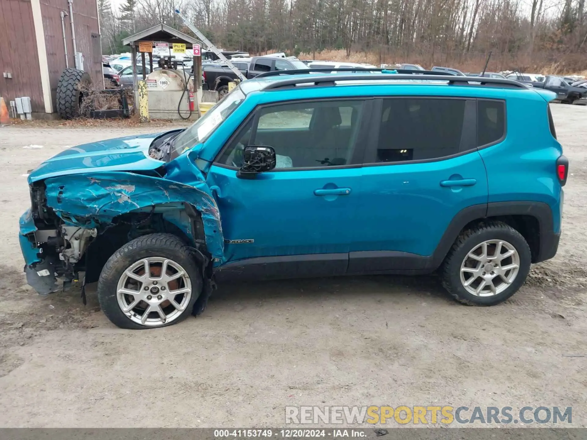 14 Photograph of a damaged car ZACNJBBB7LPL94542 JEEP RENEGADE 2020
