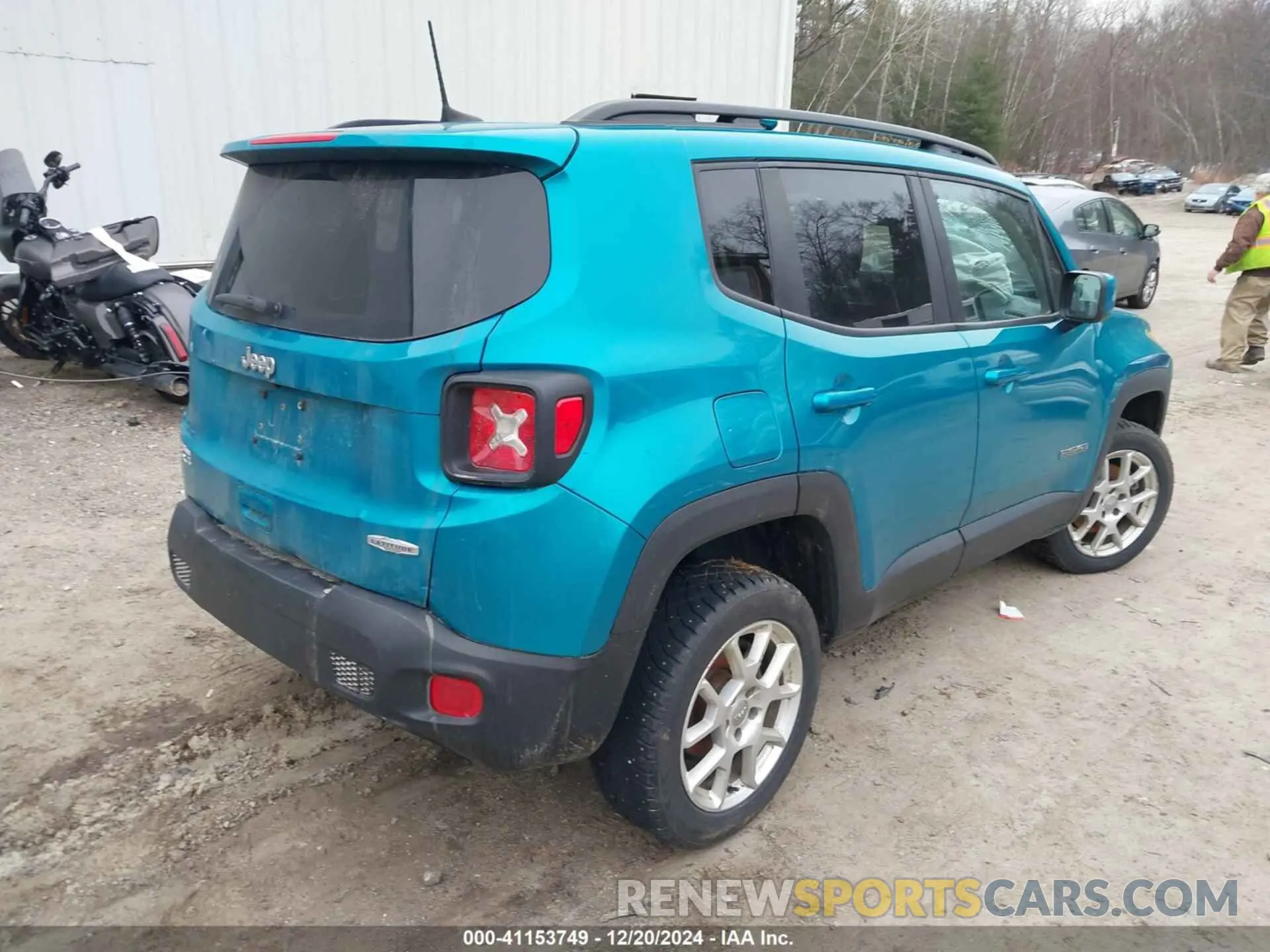 4 Photograph of a damaged car ZACNJBBB7LPL94542 JEEP RENEGADE 2020